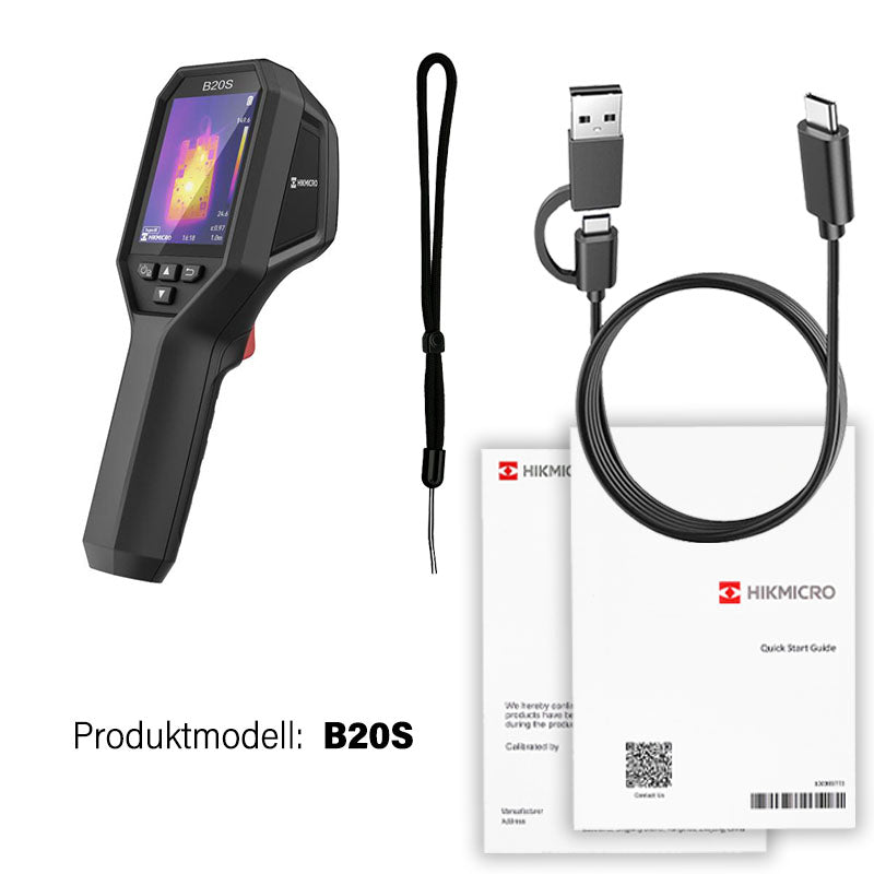 tragbare Wärmebildkamera HIKMICRO Eco/EcoV_B02S_M60_M31T_M20W