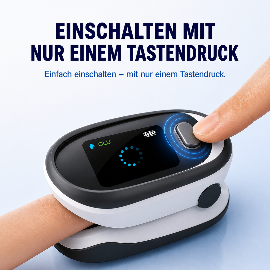 L‑X1.36 Nichtinvasives Blutzuckermessgerät mit Fingerclip